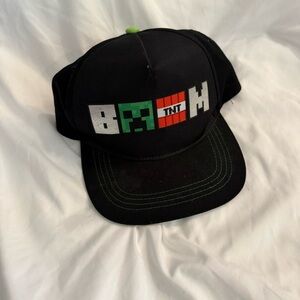 EUC Kids' Minecraft Flat Brim SnapBack Baseball Hat
